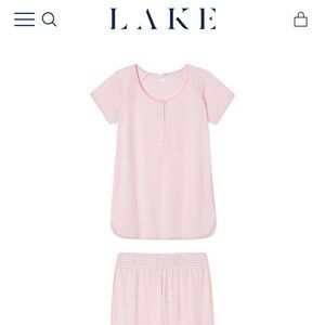 Lake Maternity Pajamas